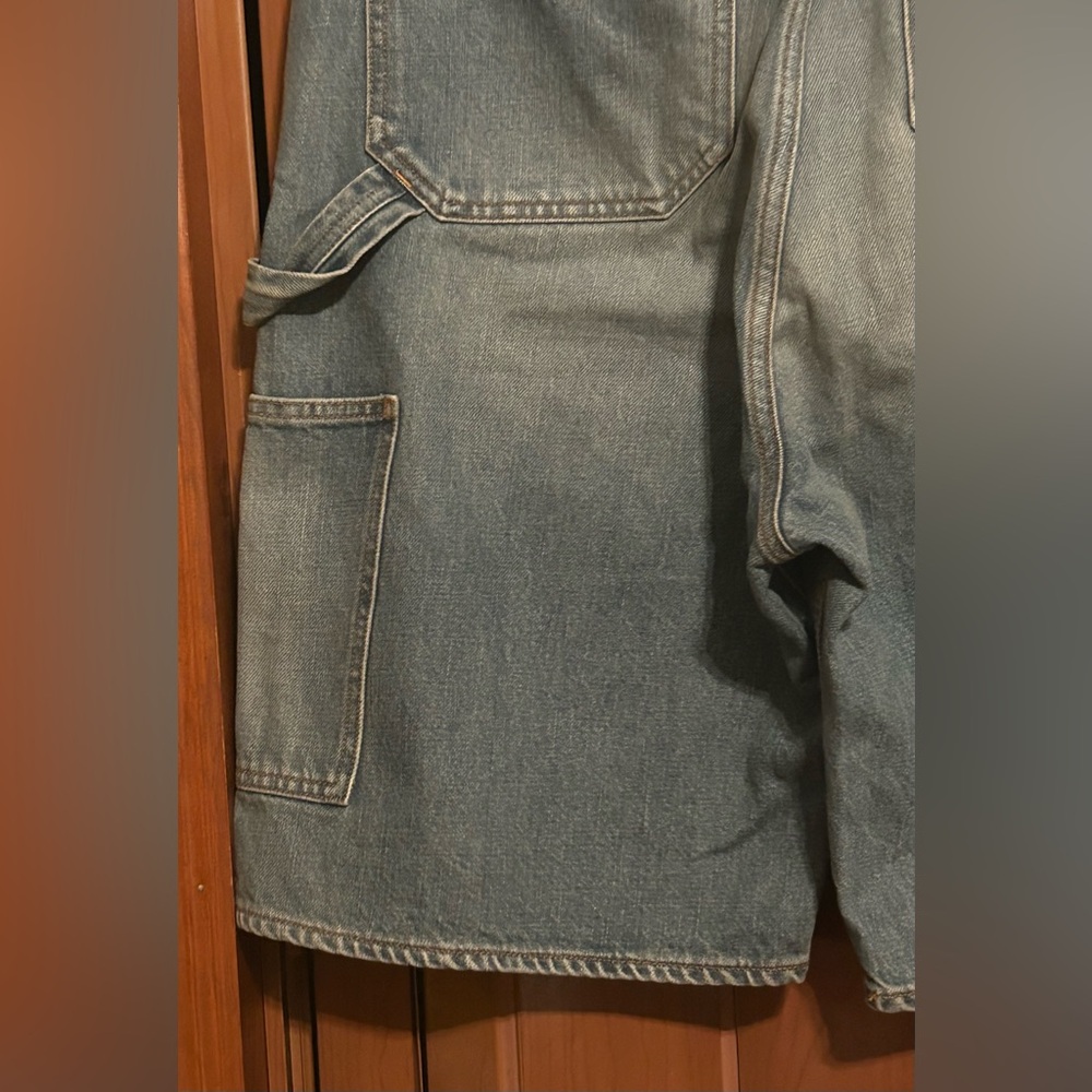 Kapital 14 oz denim shorts WITH studs remake size 34 NWT - Picture 10 of 15